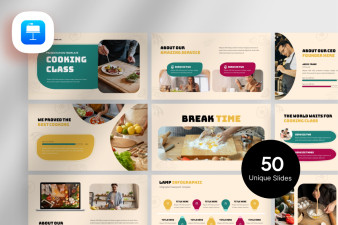 Cooking Class Keynote Template